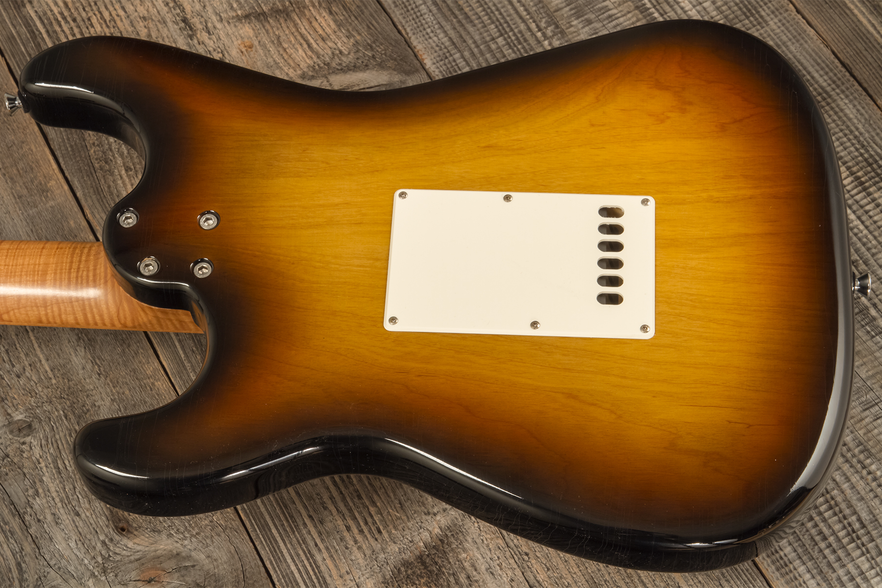 Marceau Guitars Experience Traditional Hss Trem Mn #t226924 - Soft Relic Burst 3 Tons - Guitarra eléctrica con forma de str. - Variation 6