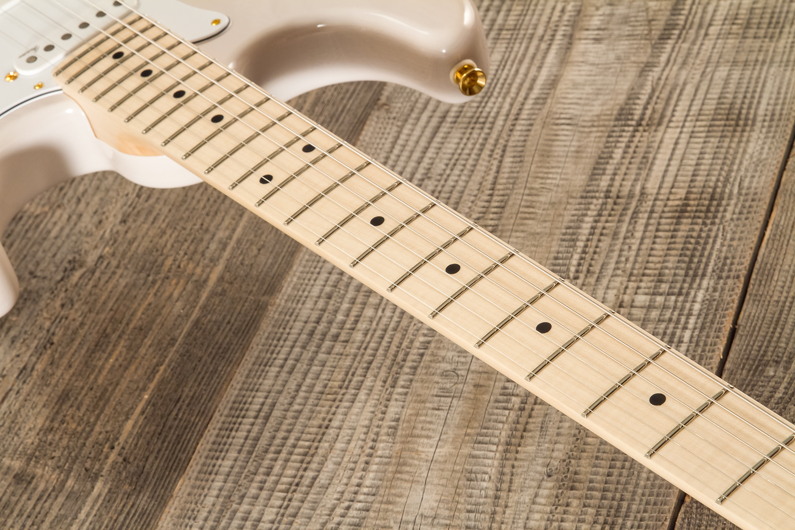 Marceau Guitars Experience Traditional Hss Trem Mn #t227224 - White Blonde - Guitarra eléctrica con forma de str. - Variation 5