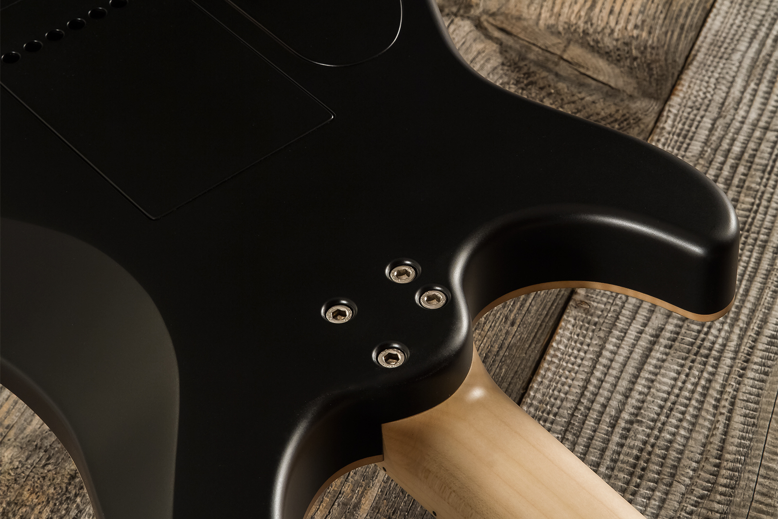 Marceau Guitars Fascinante Standard Hss Trem Mn #s17224 - Black Burst Satin - Guitarra eléctrica con forma de str. - Variation 9