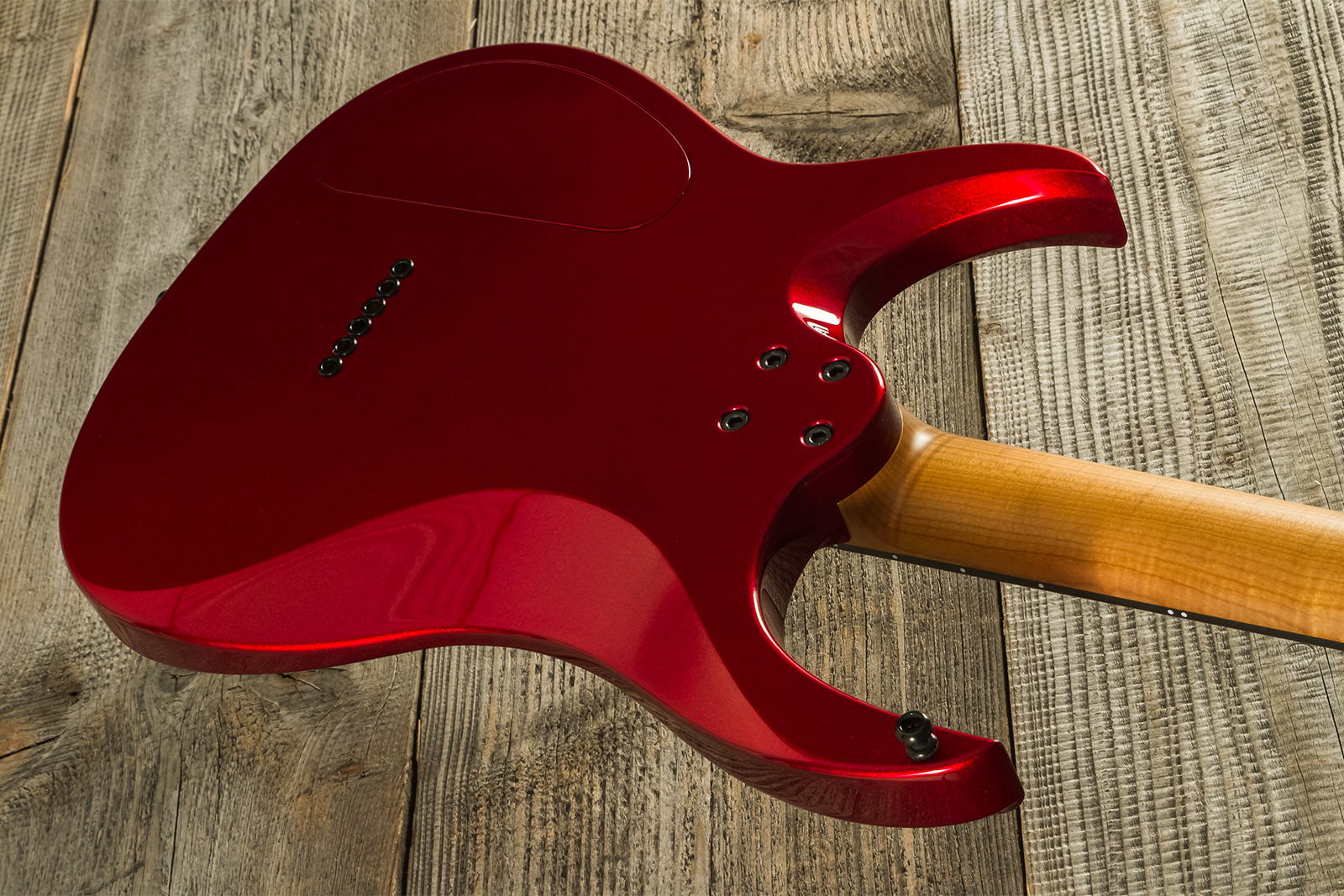 Marceau Guitars Redoutable Standard 2h Ht Ric #s43724 - Candy Apple Red - Guitarra electrica metalica - Variation 7