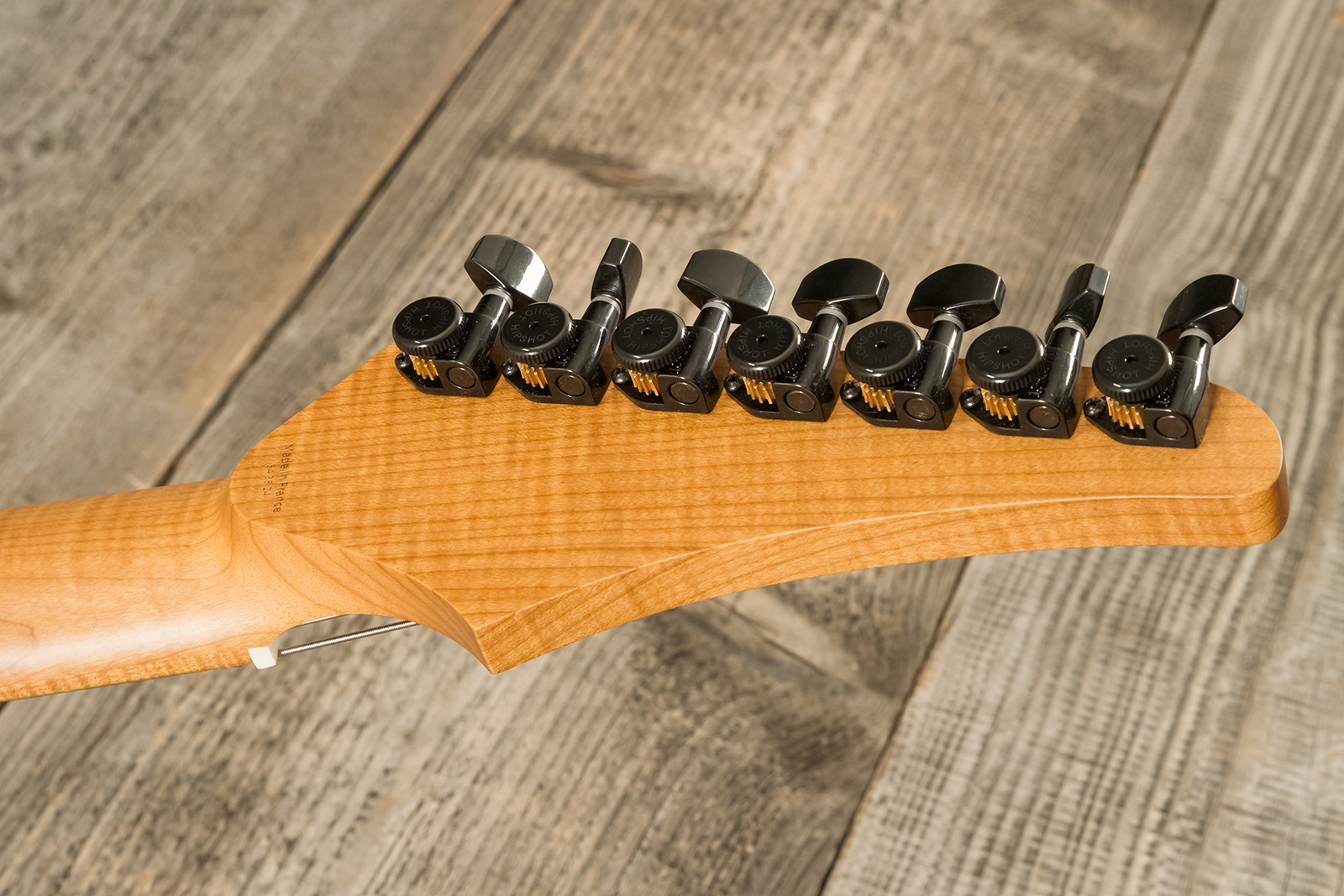 Marceau Guitars Redoutable Standard 7c 2h Ht Ric #s43824 - Burst - Guitarra electrica metalica - Variation 9