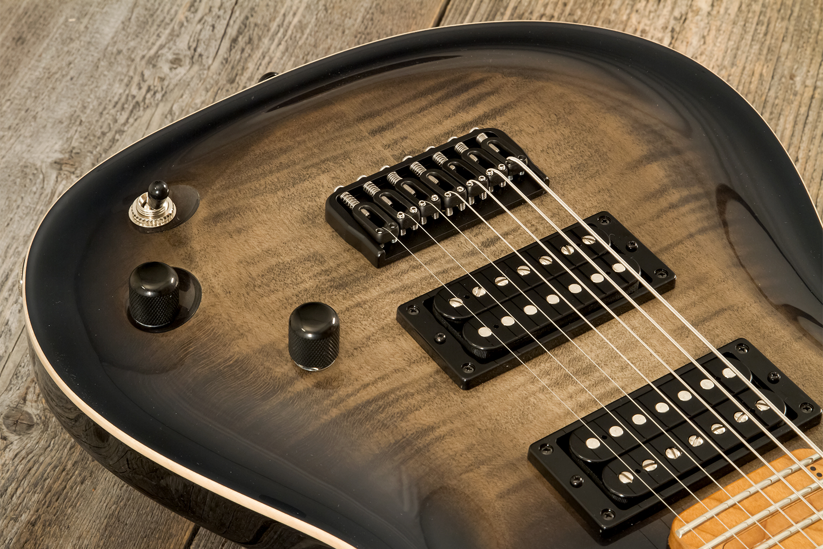 Marceau Guitars Redoutable Standard 7c 2h Ht Ric #s43824 - Burst - Guitarra electrica metalica - Variation 3