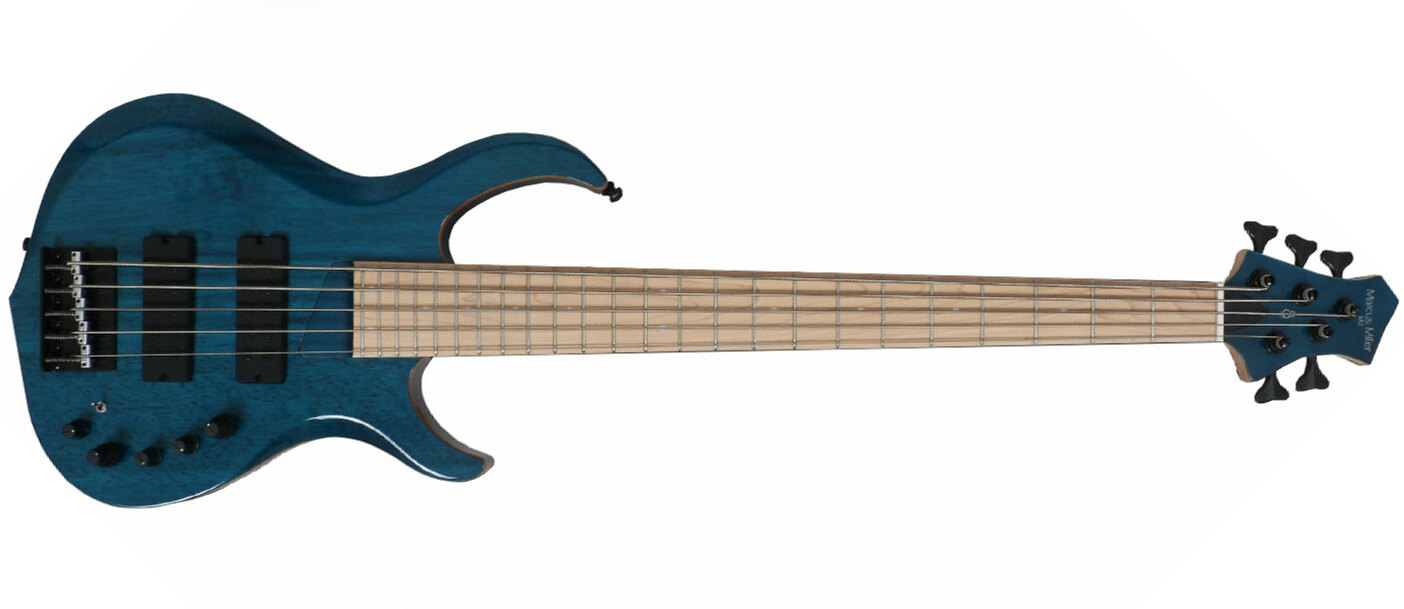 Marcus Miller M2 5st Tbl Active Mn - Trans Blue - Bajo eléctrico de cuerpo sólido - Main picture