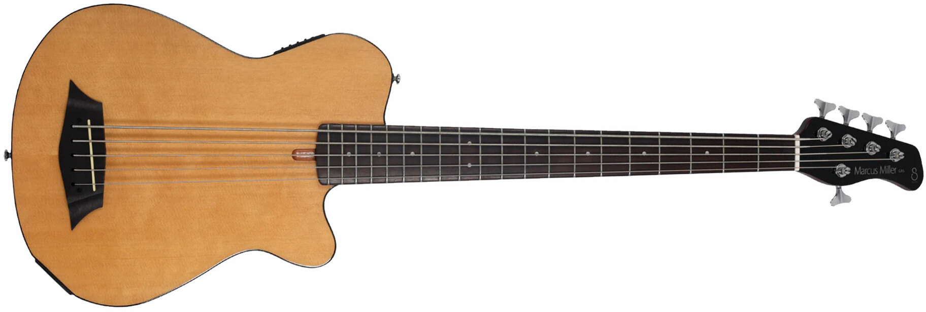 Marcus Miller Marcus Miller Gb5 5st Fretless 5c Active Rw - Natural - Bajo eléctrico de cuerpo sólido - Main picture