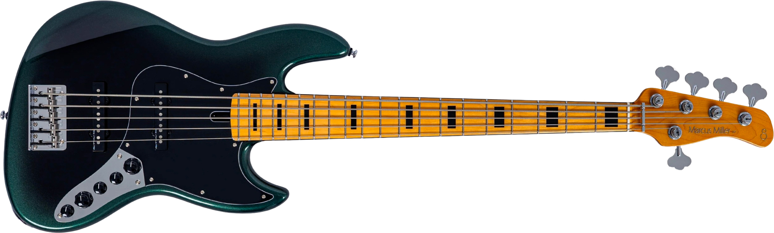 Marcus Miller Marcus Miller V7 Alder 2nd Gen 5st 5c Active Mn - Dark Forest - Bajo eléctrico de cuerpo sólido - Main picture