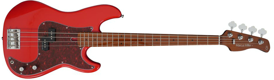 Marcus Miller P5 Alder 4 Fretless Mn - Dakota Red - Bajo eléctrico de cuerpo sólido - Main picture