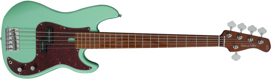 Marcus Miller P5 Alder 5st Mn - Mild Green - Bajo eléctrico de cuerpo sólido - Main picture