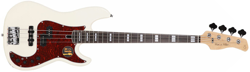 Marcus Miller P7 Alder 4st2nd Generation Eb Sans Housse - Antique White - Bajo eléctrico de cuerpo sólido - Main picture