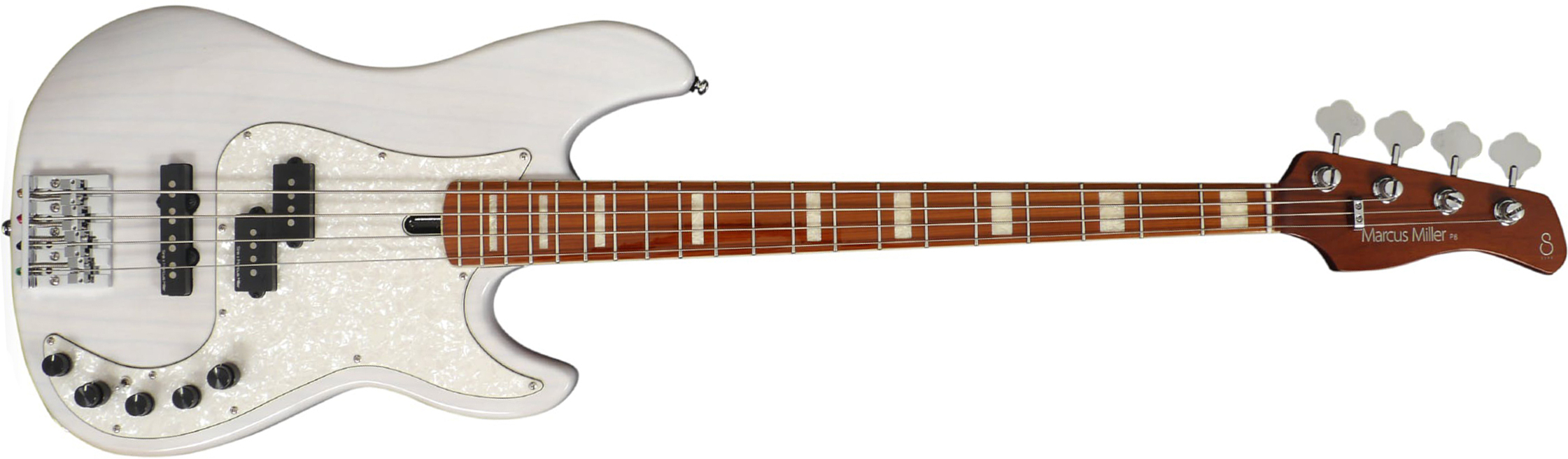 Marcus Miller P8 4st Active Mn - White Blonde - Bajo eléctrico de cuerpo sólido - Main picture