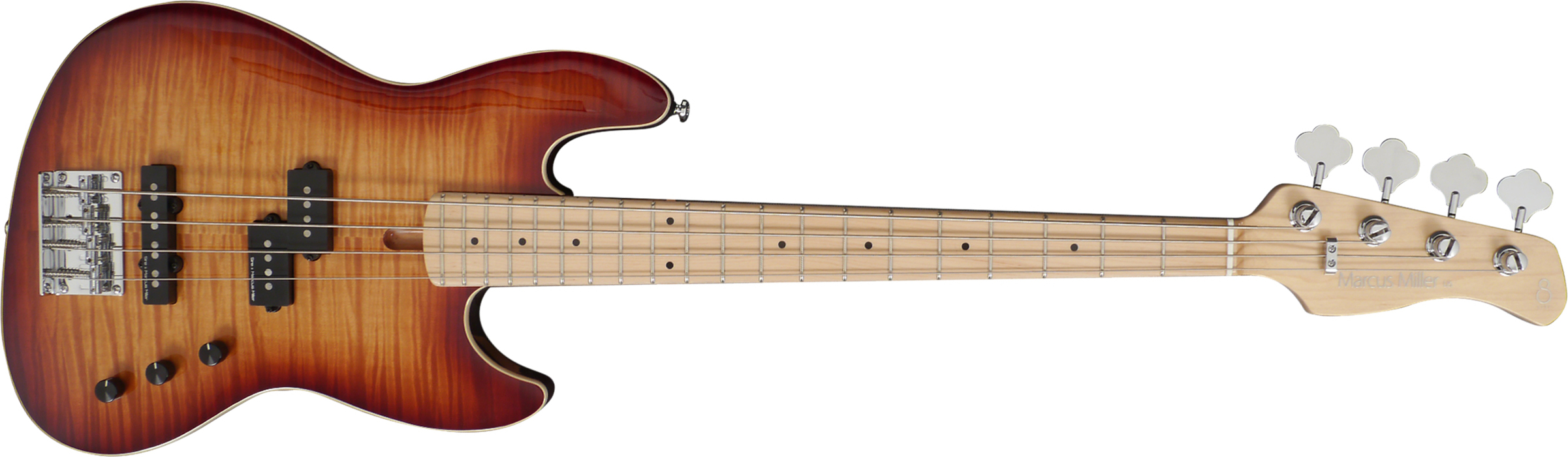 Marcus Miller U5 Alder Fretless 4st Mn - Tobacco Sunburst - Bajo eléctrico de cuerpo sólido - Main picture