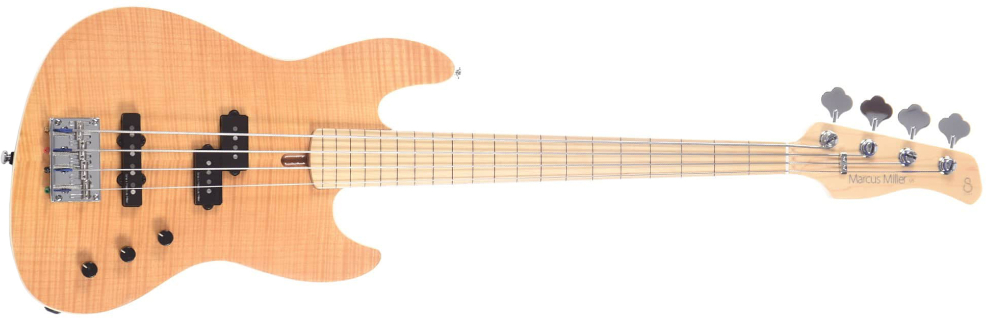 Marcus Miller U5 Alder Fretless 4st Mn - Natural - Bajo eléctrico de cuerpo sólido - Main picture