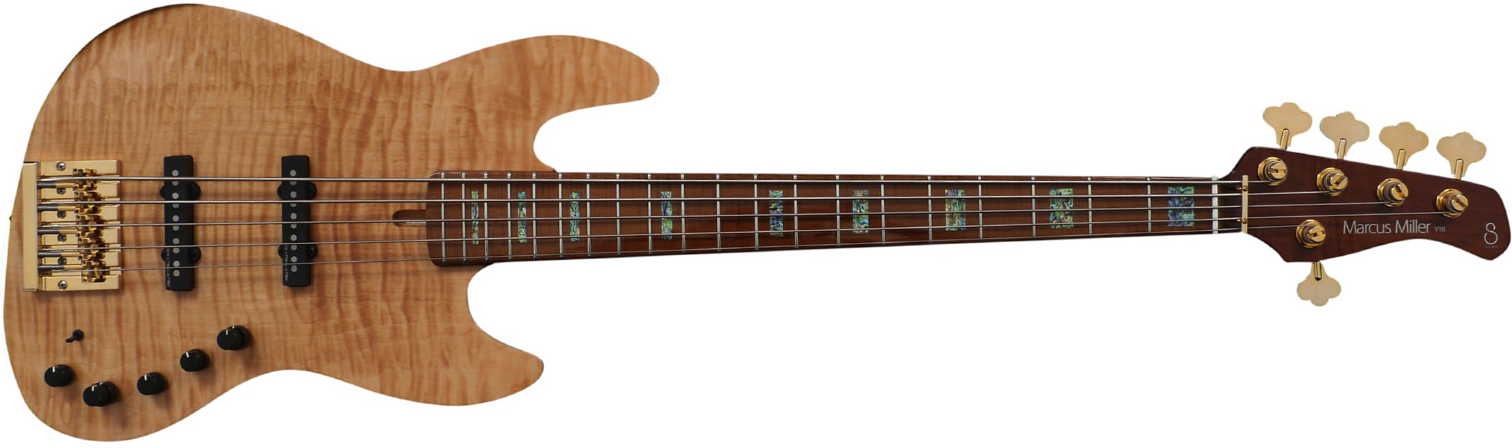 Marcus Miller V10dx 5st 5c Active Mn - Natural - Bajo eléctrico de cuerpo sólido - Main picture