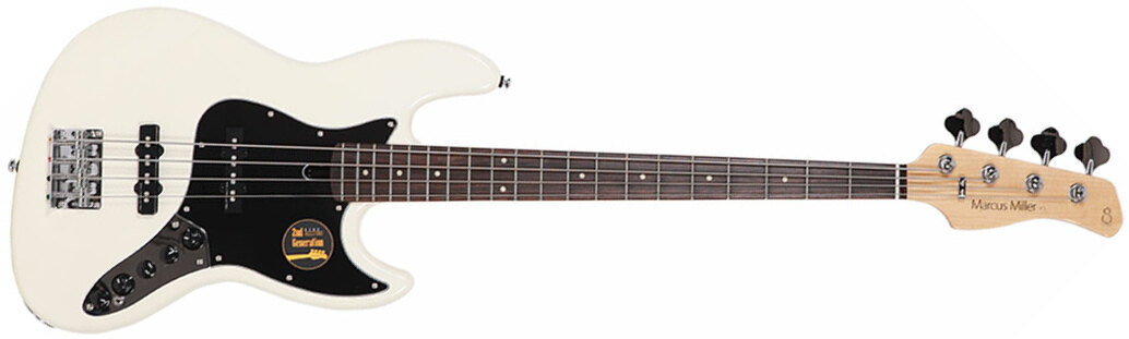 Marcus Miller V3 4st 2nd Generation Rw Sans Housse - Antique White - Bajo eléctrico de cuerpo sólido - Main picture