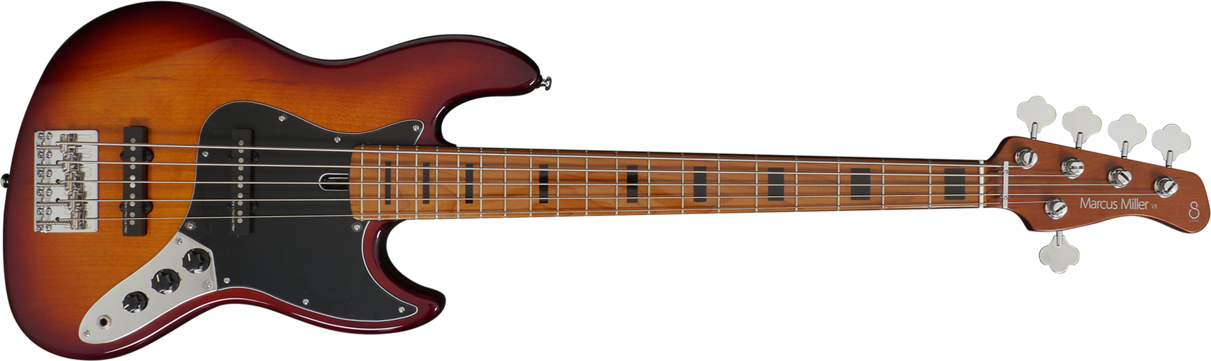 Marcus Miller V5 Alder 5st Mn - Tobacco Sunburst - Bajo eléctrico de cuerpo sólido - Main picture