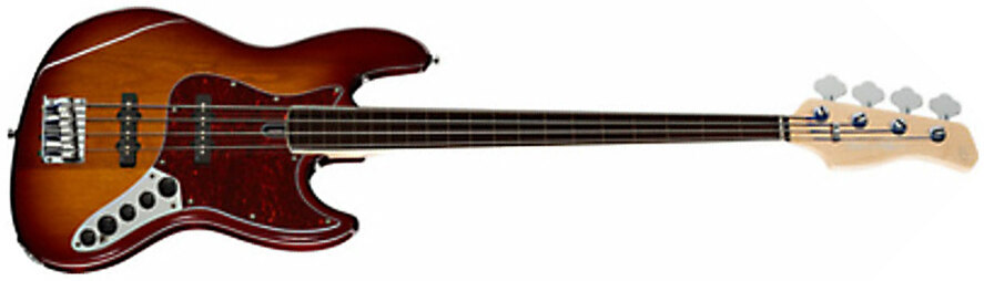 Marcus Miller V7 Alder 4st 2nd Generation Fretless Eb Sans Housse - Tobacco Sunburst - Bajo eléctrico de cuerpo sólido - Main picture