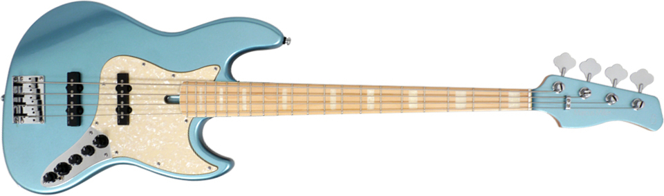 Marcus Miller V7 Swamp Ash 4st 2nd Generation 4-cordes Mn Sans Housse - Lake Placid Blue - Bajo eléctrico de cuerpo sólido - Main picture