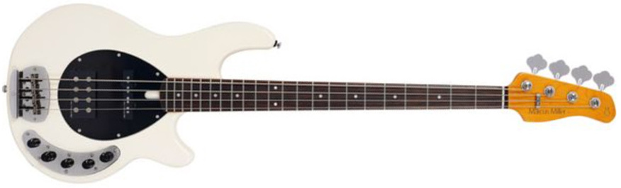 Marcus Miller Z7 Alder 4st 4c Active Eb - Antique White - Bajo eléctrico de cuerpo sólido - Main picture
