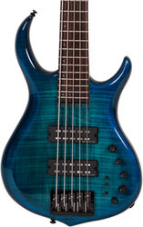 Bajo eléctrico de cuerpo sólido Marcus miller M7 Alder 5ST 2nd Gen (No Bag) - Transparent blue burst