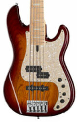 Bajo eléctrico de cuerpo sólido Marcus miller P7 Swamp Ash 5ST +bag - Tobacco sunburst