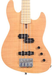 Bajo eléctrico de cuerpo sólido Marcus miller U5 Alder Fretless 4ST - Natural