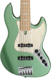 Bajo eléctrico de cuerpo sólido Marcus miller V7 Swamp Ash 5ST 2nd Gen (No Bag) - Sherwood green