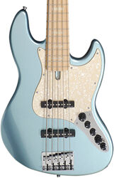 Bajo eléctrico de cuerpo sólido Sire Marcus Miller V7 Swamp Ash 5ST 5-String (2nd Gen) - Lake placid blue