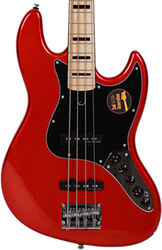 Bajo eléctrico de cuerpo sólido Sire Marcus Miller V7 Vintage Alder 4ST (2nd Gen) - Bright metallic red