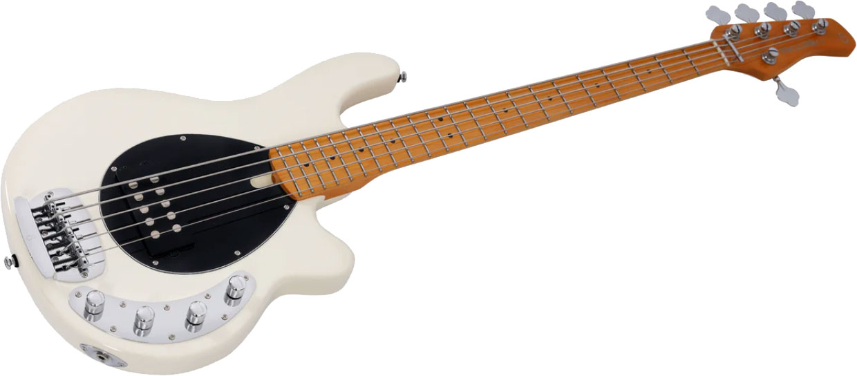 Marcus Miller Marcus Miller Z3 5st 5c Active Mn - Antique White - Bajo eléctrico de cuerpo sólido - Variation 2