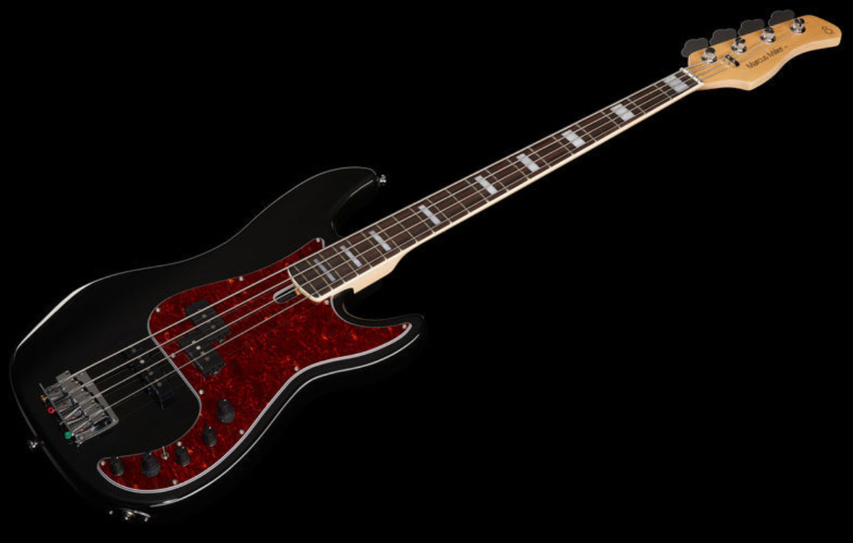 Marcus Miller P7 Alder 4-string 2nd Generation Eb Sans Housse - Black - Bajo eléctrico de cuerpo sólido - Variation 1