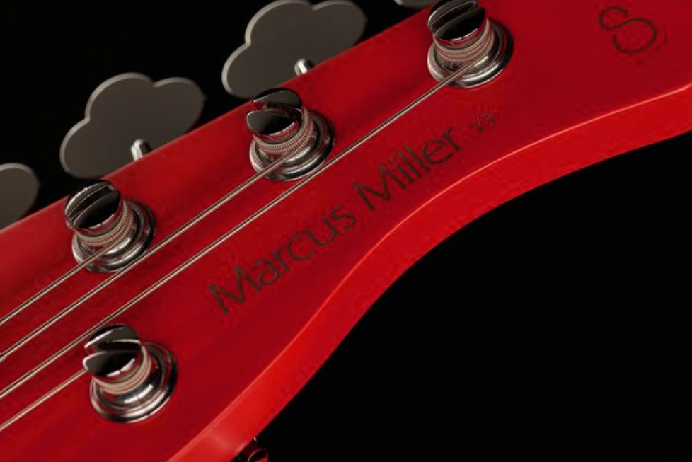 Marcus Miller V3p 5st 5c Rw - Red Satin - Bajo eléctrico de cuerpo sólido - Variation 3