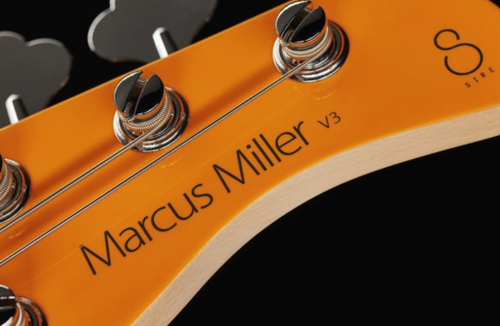 Marcus Miller V3p 5st 5c Rw - Orange - Bajo eléctrico de cuerpo sólido - Variation 4