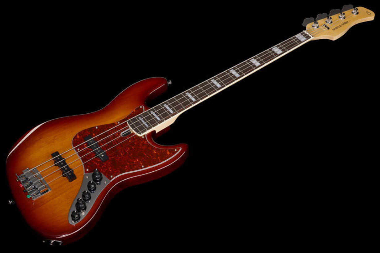 Marcus Miller V7 Alder 4st 2nd Generation 4-cordes Eb Sans Housse - Tobacco Sunburst - Bajo eléctrico de cuerpo sólido - Variation 1