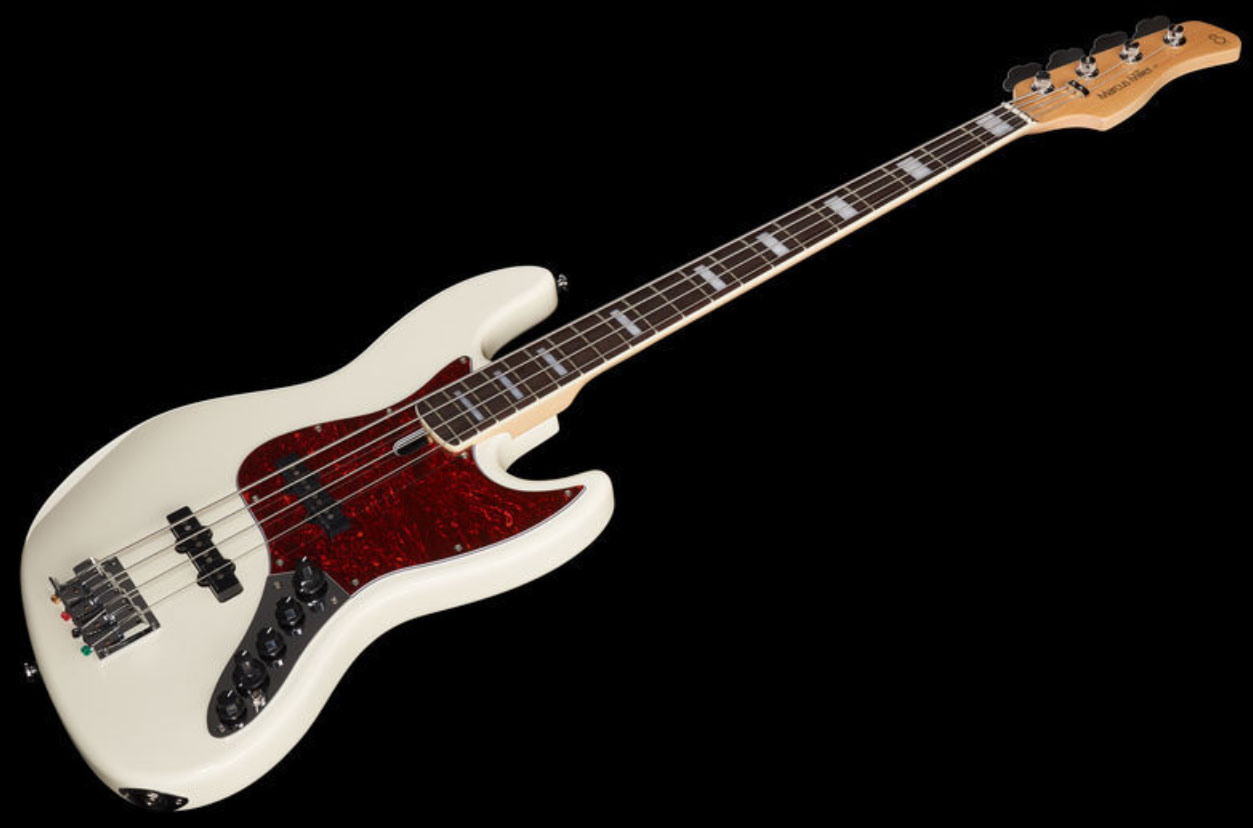 Marcus Miller V7 Alder 4st 2nd Generation Fretless Eb Sans Housse - Antique White - Bajo eléctrico de cuerpo sólido - Variation 1