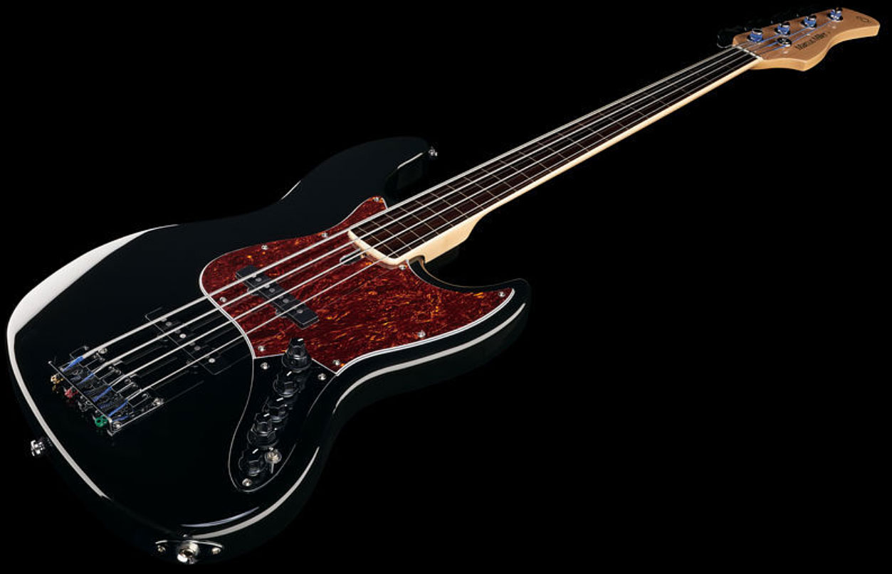 Marcus Miller V7 Alder 4st 2nd Generation Fretless Eb Sans Housse - Black - Bajo eléctrico de cuerpo sólido - Variation 1