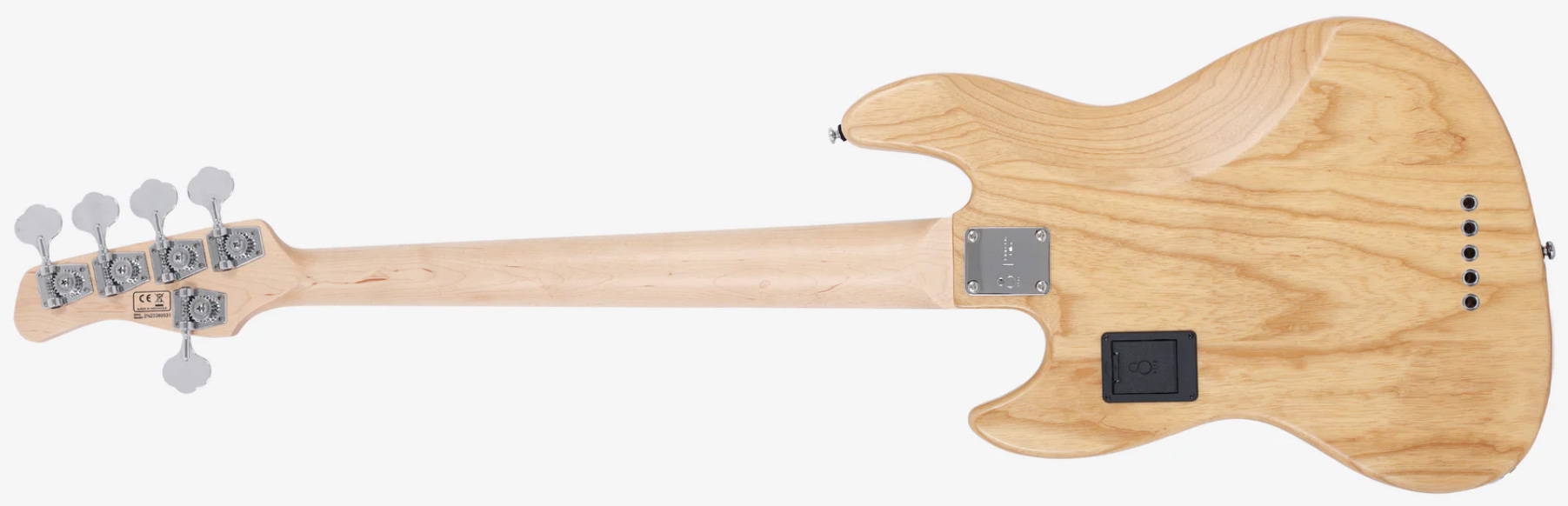 Marcus Miller V7 Ash Reissue 5st 5c Active Mn - Natural Satin - Bajo eléctrico de cuerpo sólido - Variation 1
