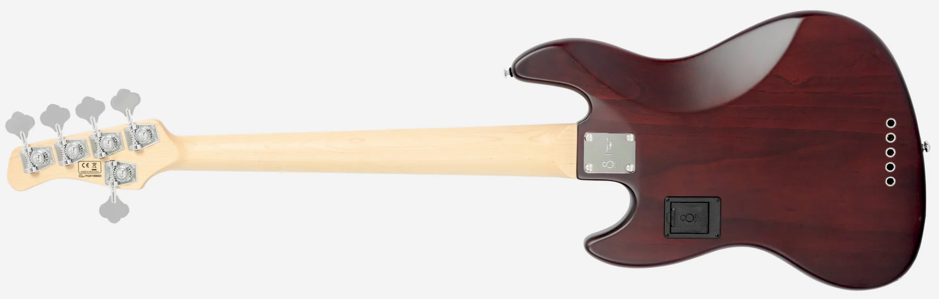 Marcus Miller V7 Ash Reissue 5st 5c Mn Sans Housse - Tobacco Sunburst Satin - Bajo eléctrico de cuerpo sólido - Variation 1