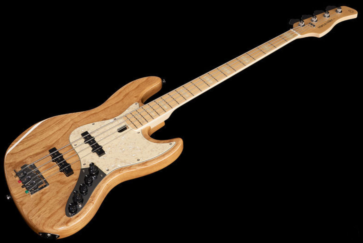 Marcus Miller V7 Swamp Ash 4st 2nd Generation 4-cordes Mn Sans Housse - Natural - Bajo eléctrico de cuerpo sólido - Variation 1