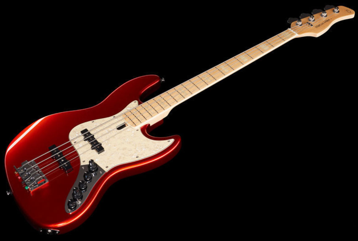 Marcus Miller V7 Swamp Ash 4st 2nd Generation Mn Sans Housse - Bright Metallic Red - Bajo eléctrico de cuerpo sólido - Variation 2