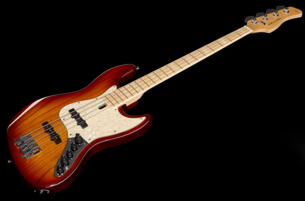 Marcus Miller V7 Swamp Ash 4st 2nd Generation Mn Sans Housse - Tobacco Sunburst - Bajo eléctrico de cuerpo sólido - Variation 1