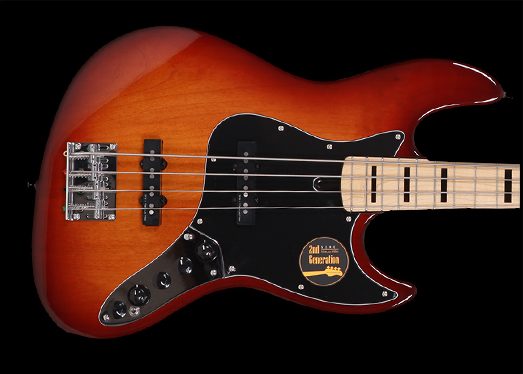 Marcus Miller V7 Vintage Alder 4st Lh 2nd Generation 4c Gaucher Active Mn Sans Housse - Tobacco Sunburst - Bajo eléctrico de cuerpo sólido - Variation