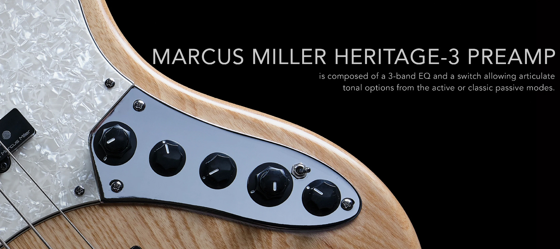 Marcus Miller V8 4st Active Mn - Natural - Bajo eléctrico de cuerpo sólido - Variation 2
