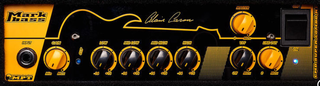 Markbass Alain Caron Cmd Super Combo K1 1x12 1x5 1x1 1000w 4-ohms - Combo amplificador para bajo - Variation 3