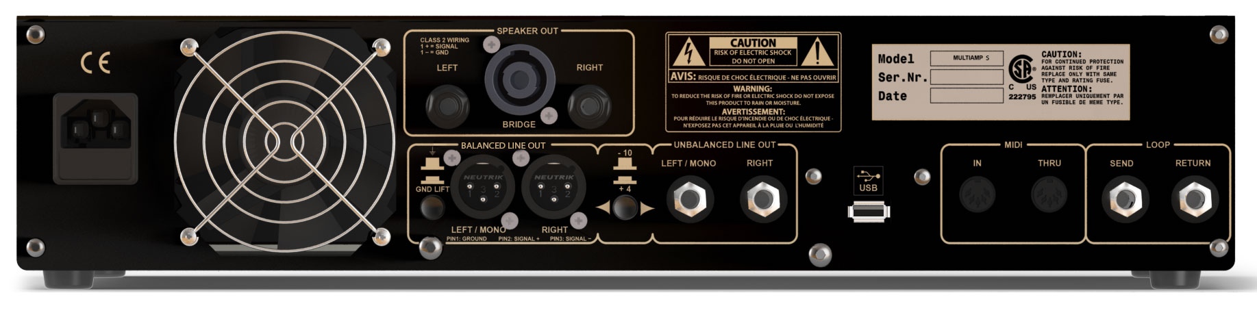 Markbass Bass Multiamp S 2015 Stereo Bass Amplifier 2x500w 4ohms - Cabezal para bajo - Variation 2