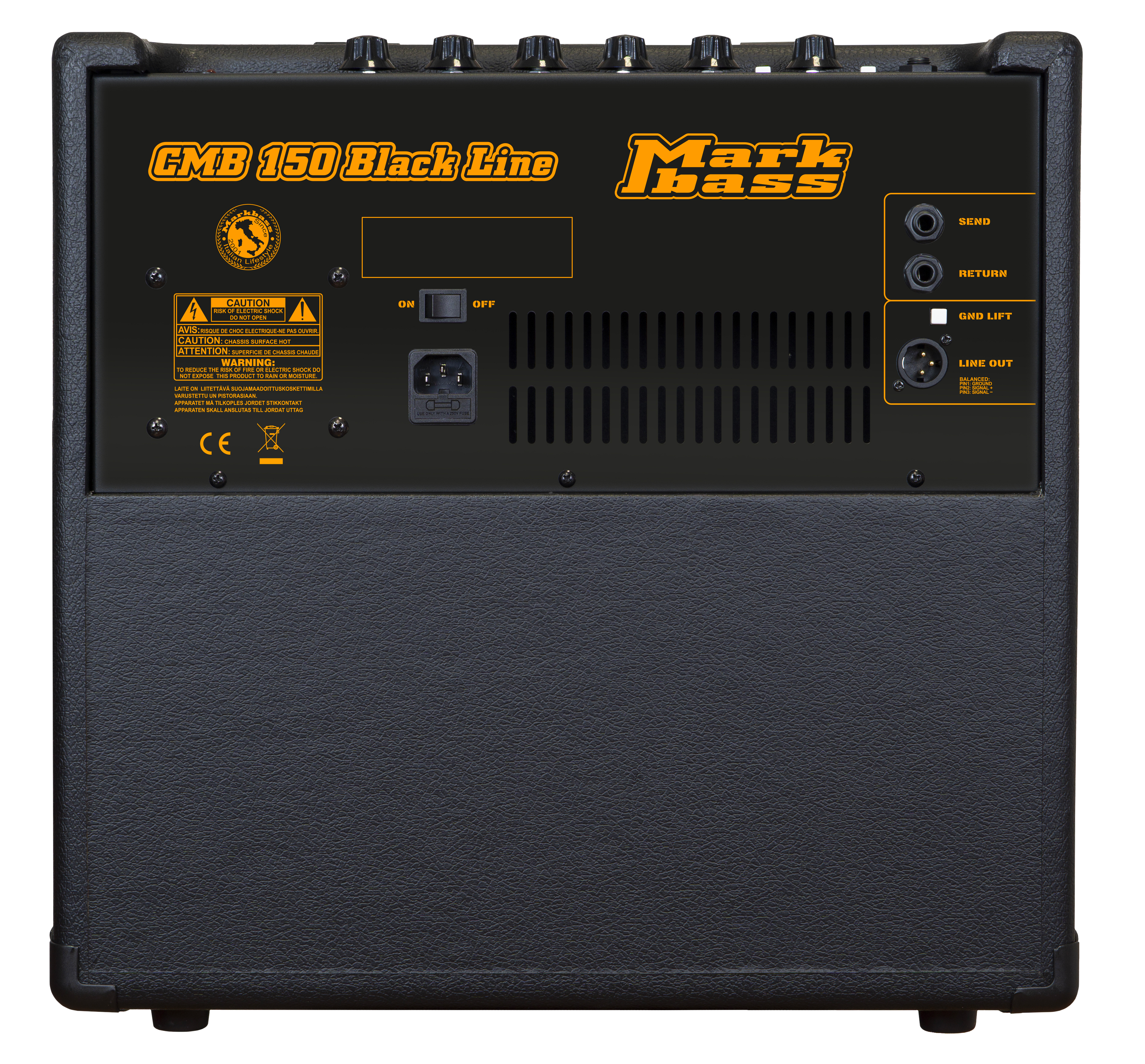 Markbass Cmb 121 Black Line Combo 150w 1x12 - Combo amplificador para bajo - Variation 2