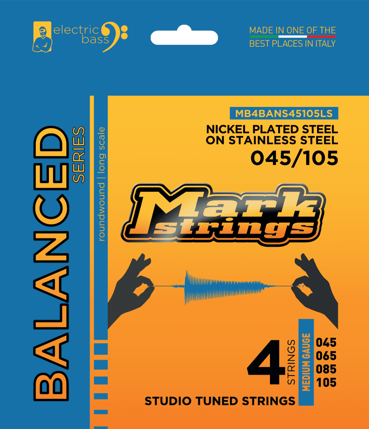 Markbass Balanced Series 045-105 - Cuerdas para bajo eléctrico - Main picture