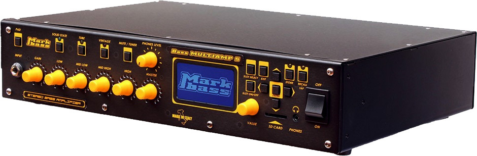 Markbass Bass Multiamp S 2015 Stereo Bass Amplifier 2x500w 4ohms - Cabezal para bajo - Main picture