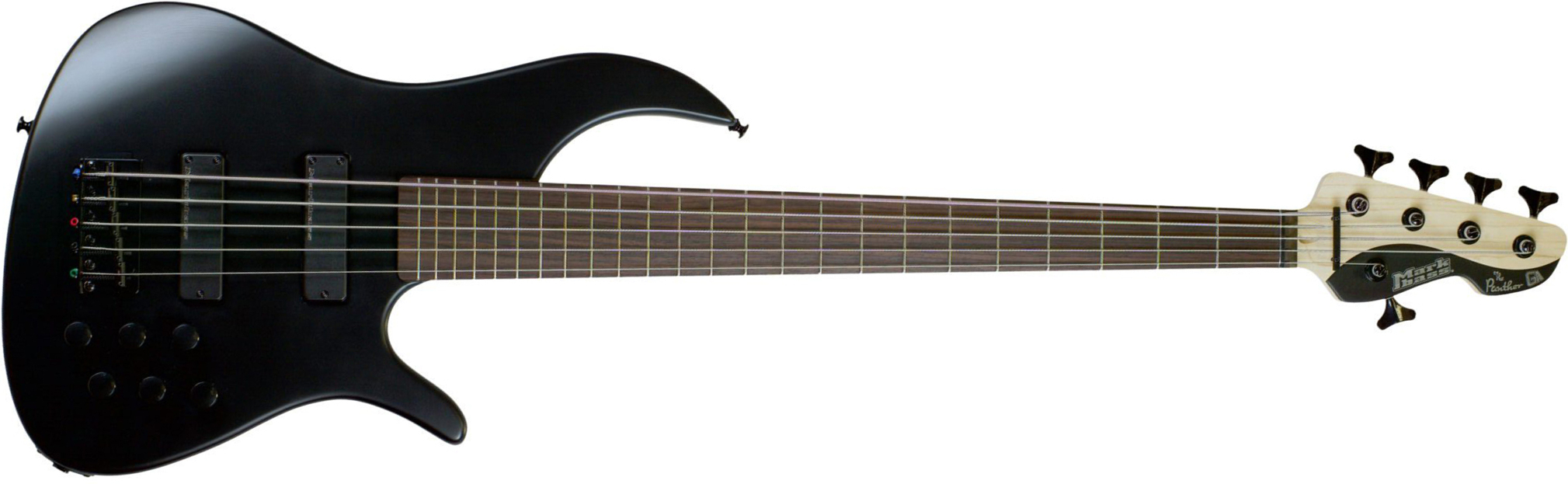 Markbass Mb Black Panther Gloxy 5c Bk Active Rw - Black - Bajo eléctrico de cuerpo sólido - Main picture