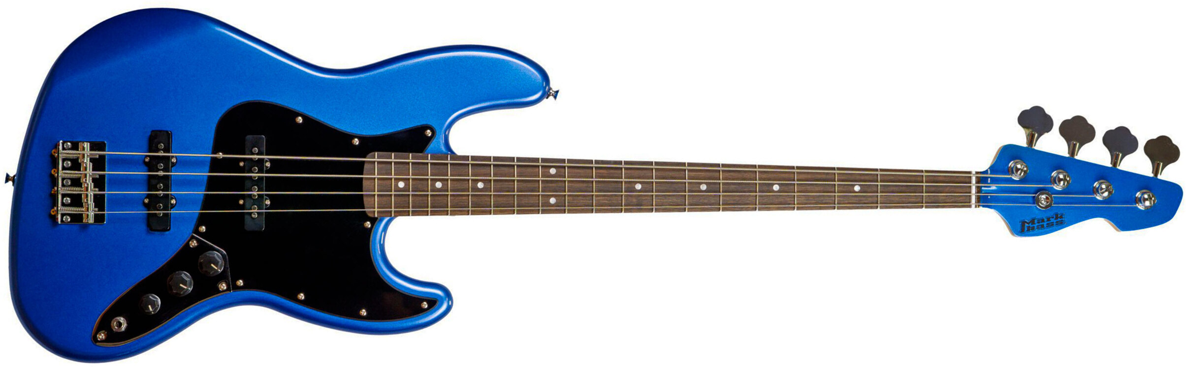 Markbass Mb Jb Blue Sky Lau - Blue - Bajo eléctrico de cuerpo sólido - Main picture