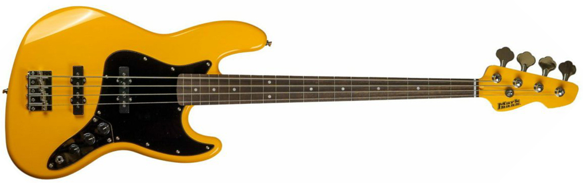 Markbass Mb Jb Lau - Yellow - Bajo eléctrico de cuerpo sólido - Main picture
