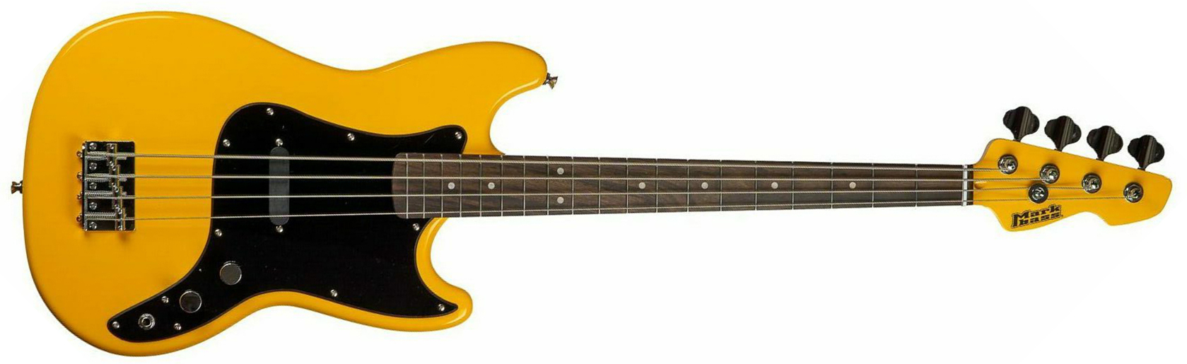 Markbass Mb Little Bass Shsc Lau - Yellow - Bajo eléctrico de cuerpo sólido - Main picture